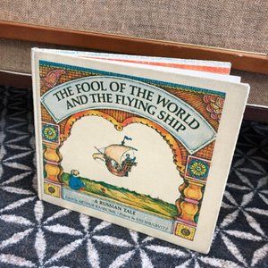 60's "The Fool of the World and the Flying Ship" Russian Tale Book - Kid's Book